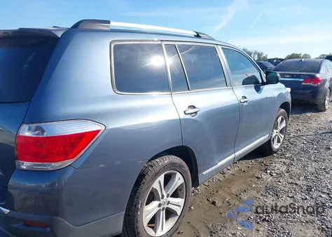 2013 Toyota Highlander Limited V6 from USA, damaged, VIN 5TDYK3EH0DS129629